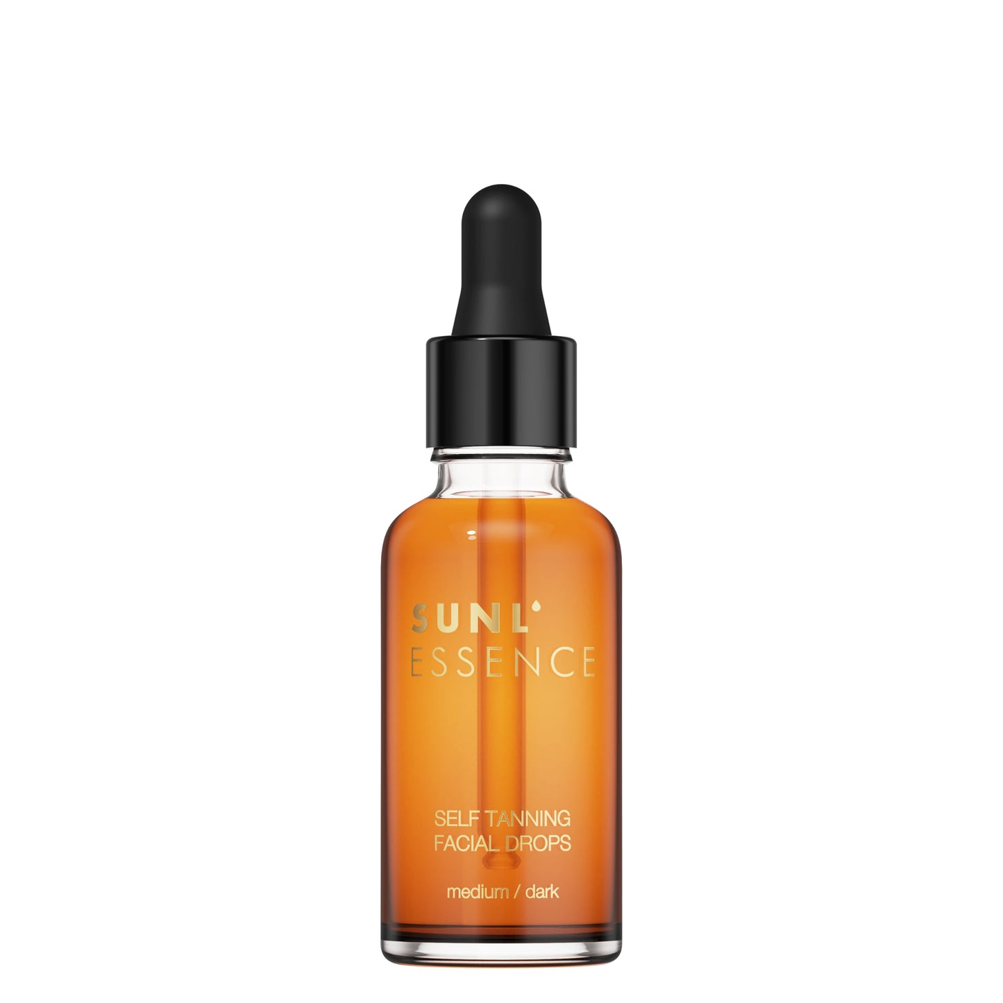 Frasco de las Gotas Autobronceadoras Sunl’essence en tono Medio/Oscuro