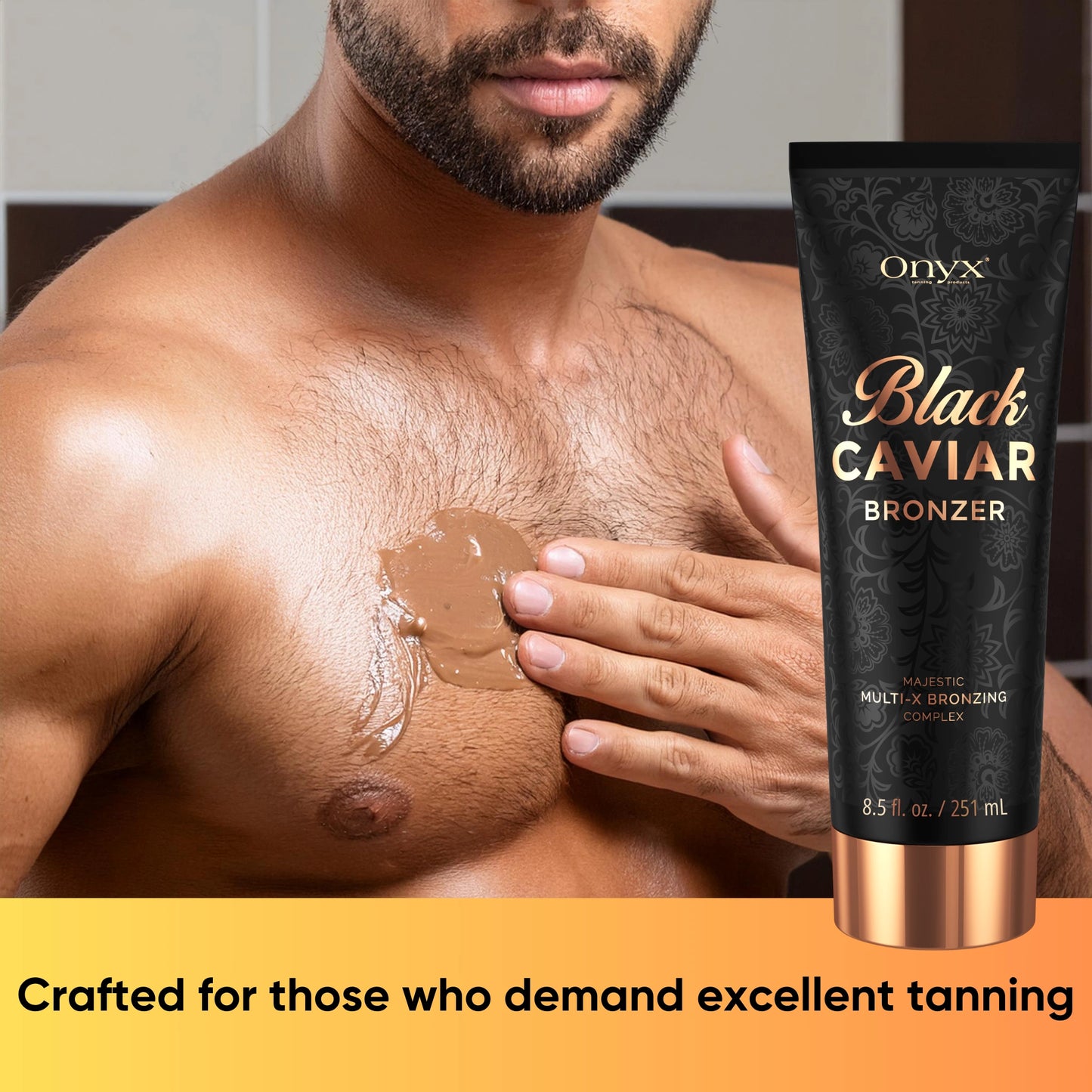 Black Caviar Tanning Lotion | Ultra Dark Bronzer | Sculpting & Hydrating