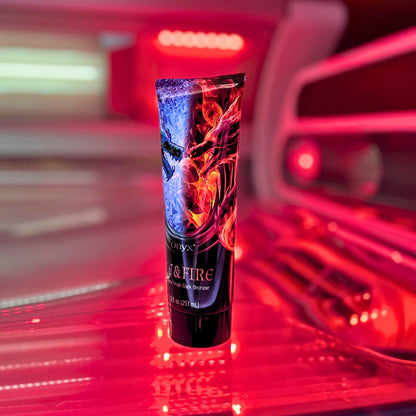 Onyx Ice & Fire Tingle bronzer z efektem chłodząco-mrowiącym do opalania