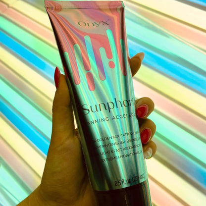 Sunphoria Natural Tanning Accelerator | Bronzer-Free Lotion | Deep Tan